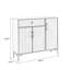 Grey Aluminum Shoe Storage
