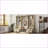 Coat Racks 4-in-1 Detachable Hall Tree with Storage, Hooks &amp; Shoe Bench, Antique Beige | Beige | Particle Board+MDF-1280086808