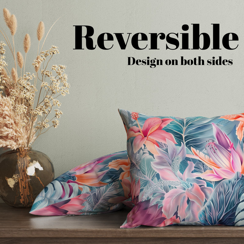 Housse de coussin Ember Jungle, H 20 po x l 20 po