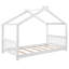 Lit plateforme House avec tête et pied de lit, toit-2083022661