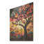 Collage coloré d'un paysage africain - Arbre africain sur bois-1331726796