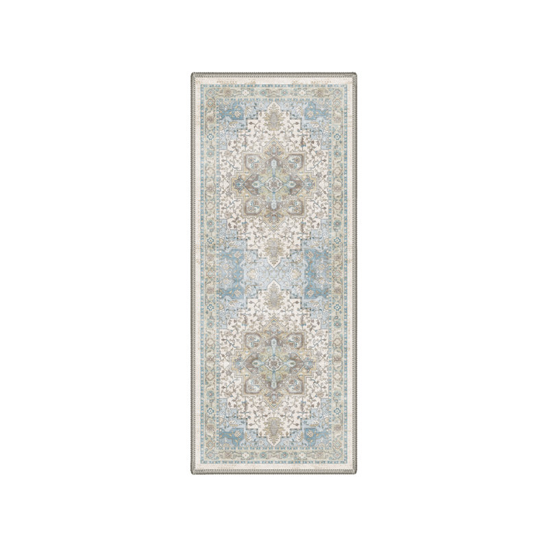 Tapis rond lavable à la machine Roehit, Rond 5 pi
