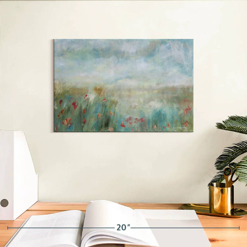 Avery Wild Garden Abstract, 8" H x 12" W
