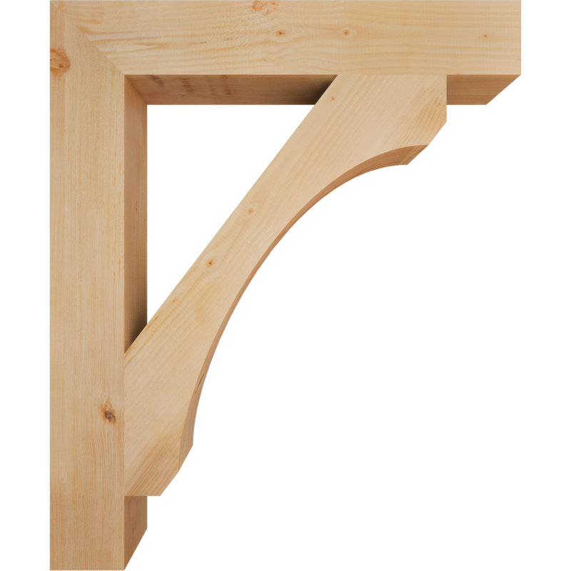 Support l 5 pi x P 38 po x H 46 po Leg Douglas, Sapin de Douglas, H 46 po x l 5,5 po x P 38 po