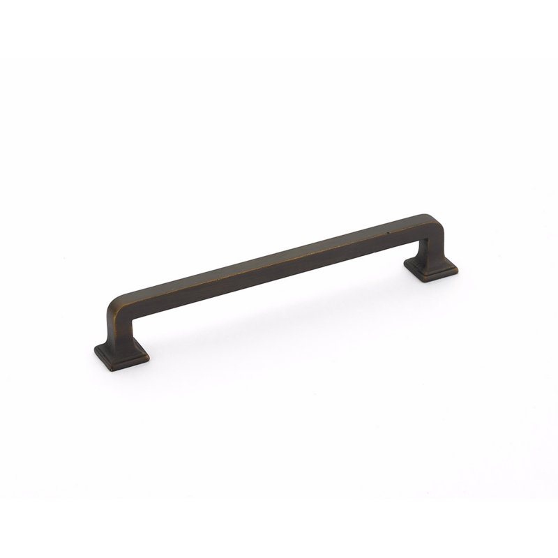 Menlo Park Bar / Handle Pull, Signature Satin Brass, 6"