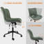 Petit fauteuil de bureau rembourré sans accoudoir-891568815