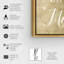 Under the Mistletoe Gold - art textuel sur toile-58868351-58868352