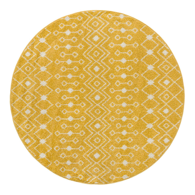 Somerville Moroccan Indoor Rug, Round 5'3"