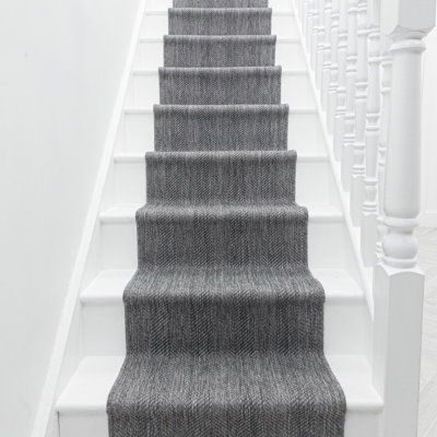 Stair Runner Striped Flatweave Area Rug