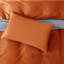 Super Soft Reversible 4 piece Plain Duvet Cover Set with Pillowcases-119207739-119207742