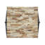 Table basse en bois de manguier (seulement avec table basse, sans chaises)