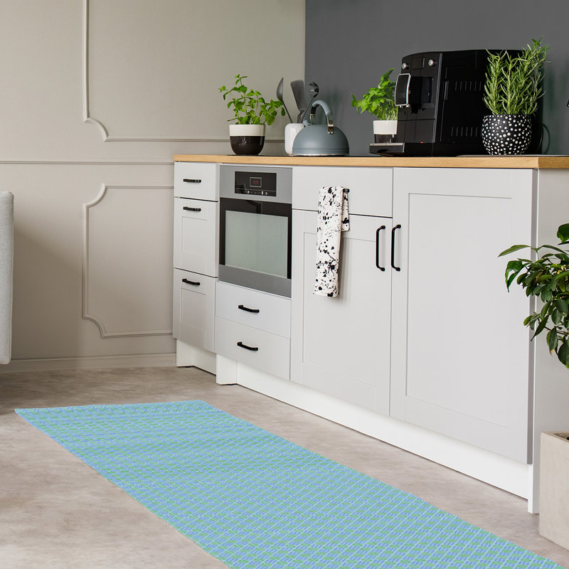 Chenille Geometric Indoor Rug, Runner 2'6" x 8'