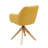 Upholstered Swivel Office Desk Chair-198951420