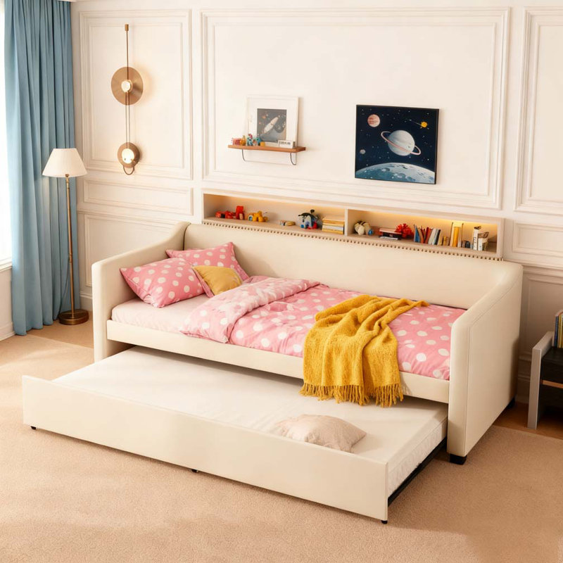 Lit de jour simple avec couchette