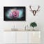 Multi-Coloured Rose Flower - Wrapped Canvas-56641909