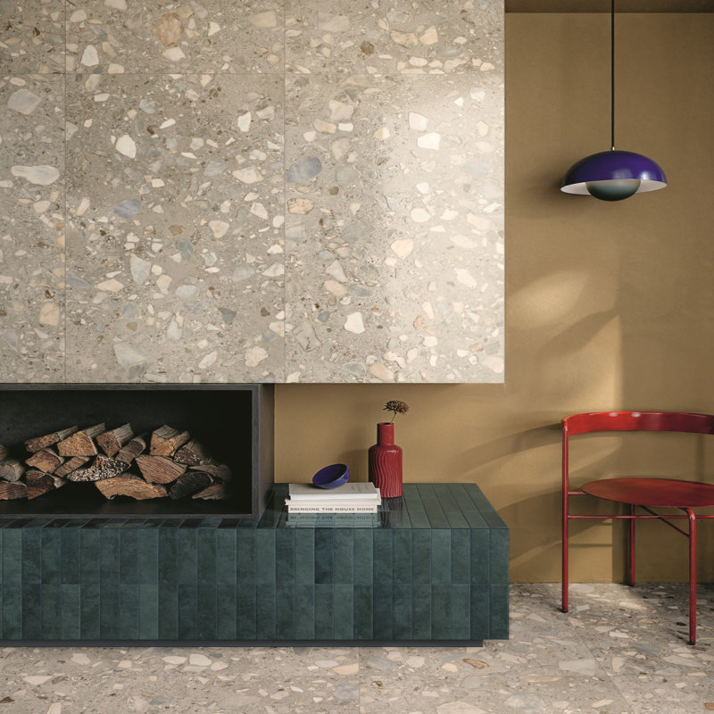 Grand Horizon 2" x 8" Italian Porcelain Subway Tile, Dark Blue