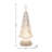 18.5"H Christmas Lighted Rotating Table Tree