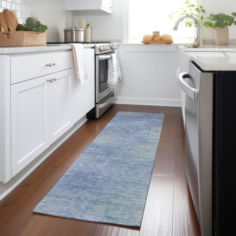  Malchow Non-Slip Indoor Outdoor Door Mat, Runner 2'3" x 7'6"
