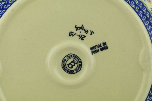 Spring Flowers Stoneware Serving Bowl