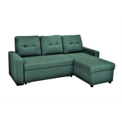 Convertible L-Shaped Sectional Sleeper Sofa Bed, Stylish Apartment Furniture, Saving Pull Out Couch For Small Spaces And Living Roomsnish