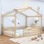 Lit maison en bois Aquille avec clôture et toit-862827956-862827954