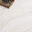 Tapis abstrait en laine / coton touffeté à la main en ivoire / gris clair Hitha-1780942