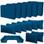 Ensemble de 14 coussins de remplacement de 14 pièces pour l'extérieur pour mobilier de patio (ensemble de 6 coussins, 6 dossiers, 2 coussins Coner SEULEMENT LES COUSSINS NON INCLUS)-1668425233