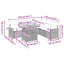 62cm Wide Patio Sofa with Cushions