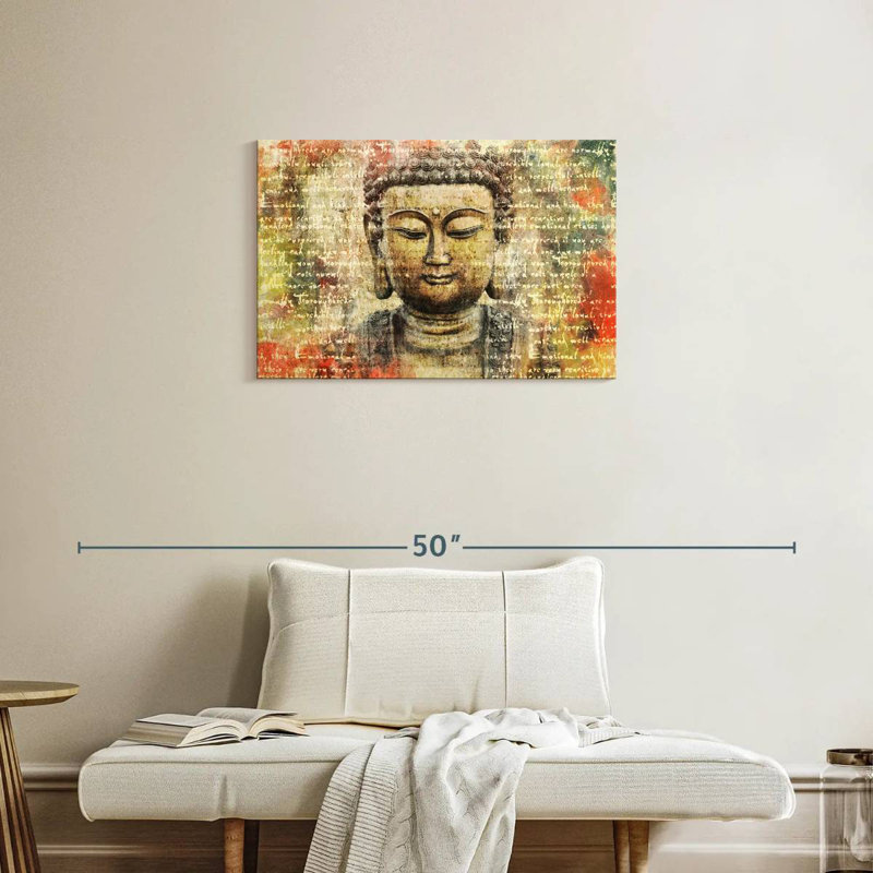 Adella Buddha Enlightenment, 20" H x 30" W