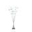 61.5" In 16-Light Acrylic Globe Aluminun Led Chrysanthe Metal Floor Lamp-2066461046