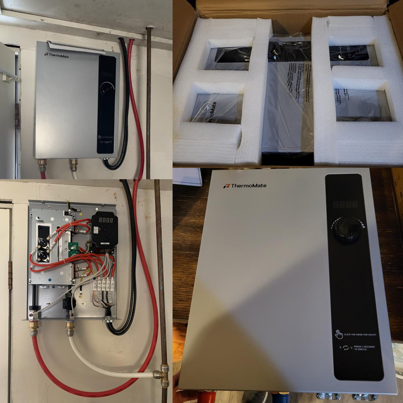 Chauffe-eau électrique sans réservoir 18kW 240 Volt, certifié ETL