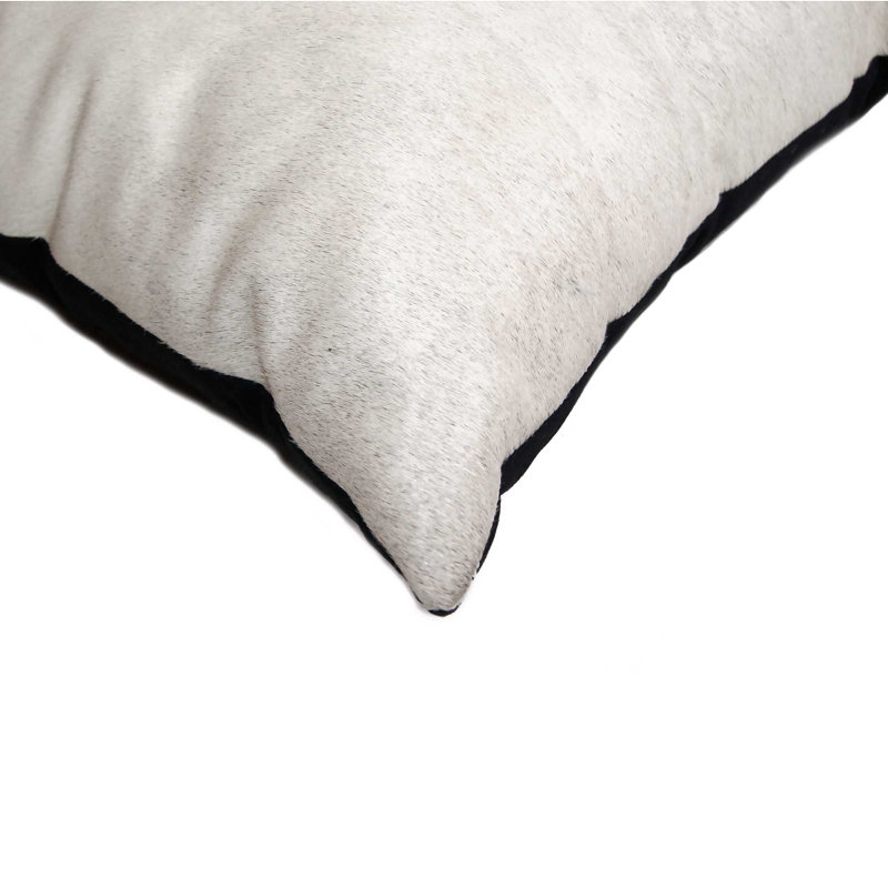 Throw Pillow, 18" H x 18" W, Off White