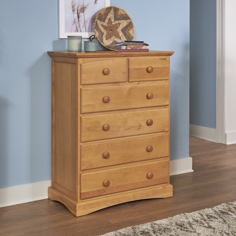 Sandisfield Kids 6 - Drawer Chest, Natural Birch
