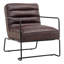  Fierros 62Cm W Faux Leather Armchair-1896600123
