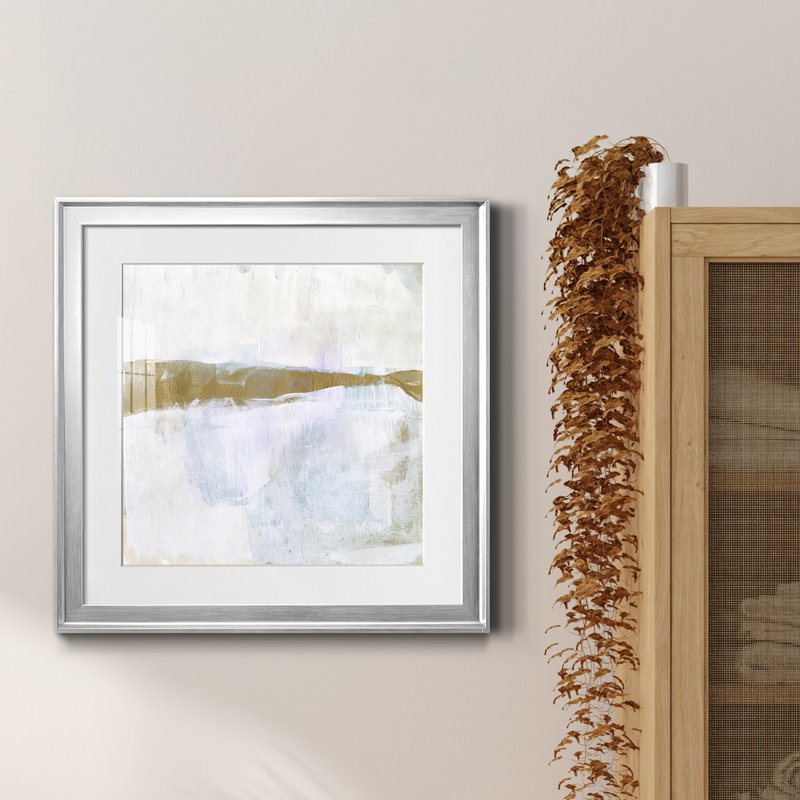 12_Gold Ribbon Horizon I-Premium, reproduction encadrée - prête à être accrochée, H 22,5 po x l 22,5 po x P 1,5 po