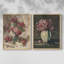«Vintage Floral», ensemble de 2 estampes numériques encadrées-716311781-716311777