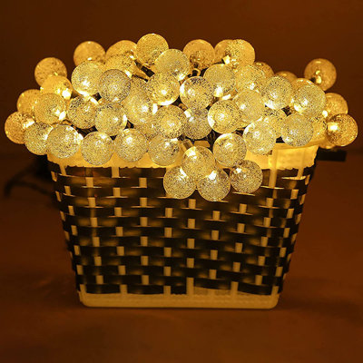 Katje 30 - Bulb 5'' Solar Powered LED String Light
