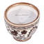Bougie parfumée en céramique chinois pour table basse - décorative pour bibliothèque, salon ou chambre - brun-1118450353