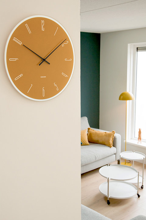 Mirror-framed Clocks