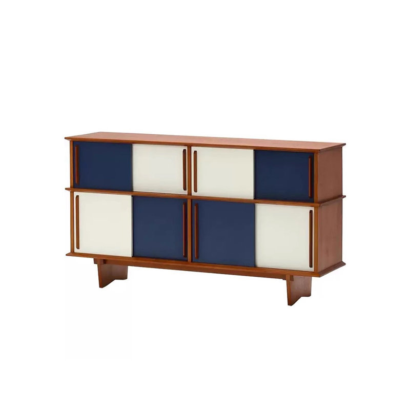 A mid-style  solid wood sideboard