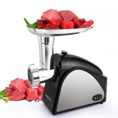 Meat Grinder Electric, Sausage Stuffer Maker,Food Grinder, Meat Mincer  Machine with Attachments Sausage Tube Kubbe
