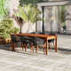 83'' Rectangular 6 - Person Outdoor Dining Set