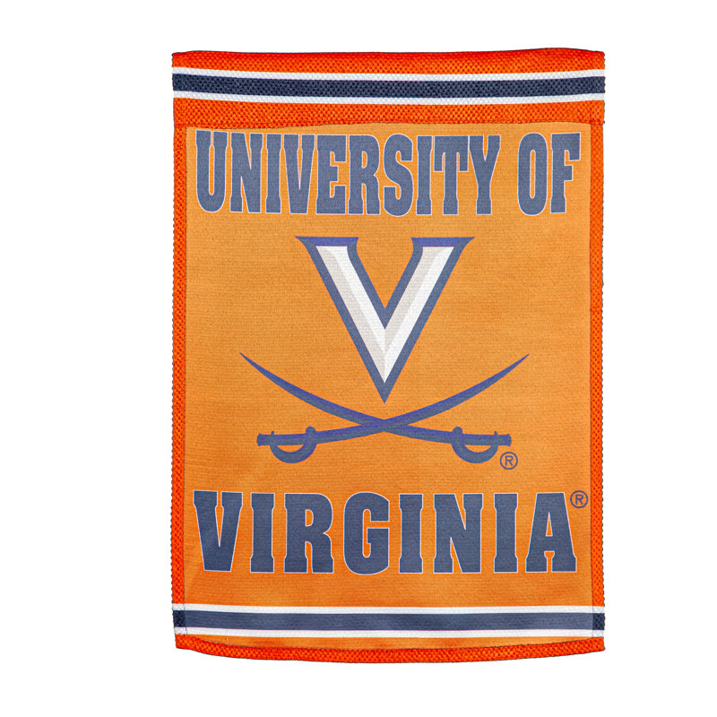 Double Sided 18 in. H x 12.5 in. W Polyester Garden flag