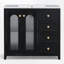 Meuble-lavabo simple 36 po avec comptoir en céramique-1788495092