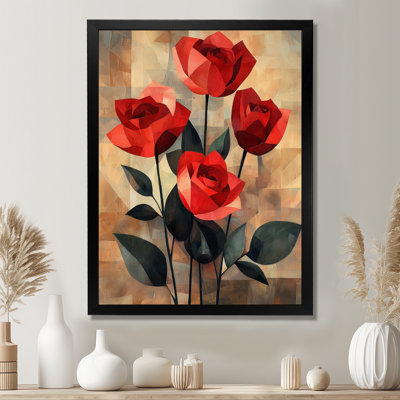 Chandra - art mural floral