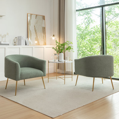 Jameila Upholstered Barrel Chair