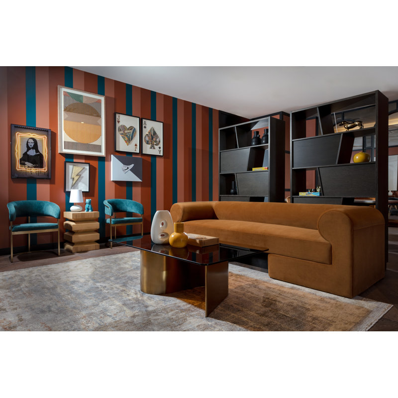 Ionic Sofa, Meg Gold