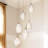 Modern 6 - Light Cluster Ceramics Chandelier