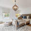 Lustre rustique en bois 6 lumières Allysha-1403083599
