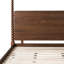 Aberdeen Canopy Bed with Solid Wood Bobbin Posts